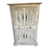 Rustic solid oak sideboard