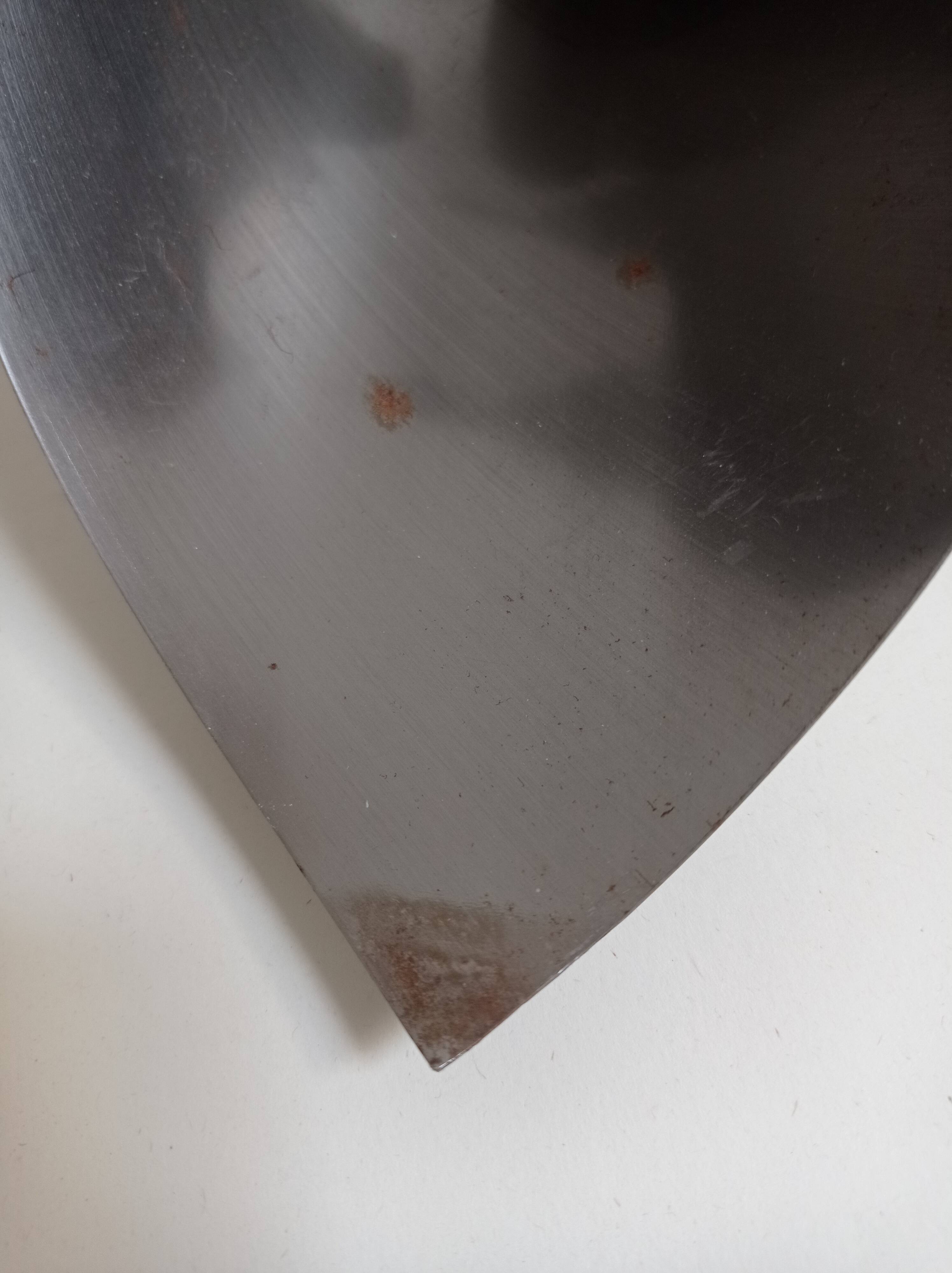 Brushed steel wall lamps 1970