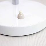 Regent desk lamp in white metal