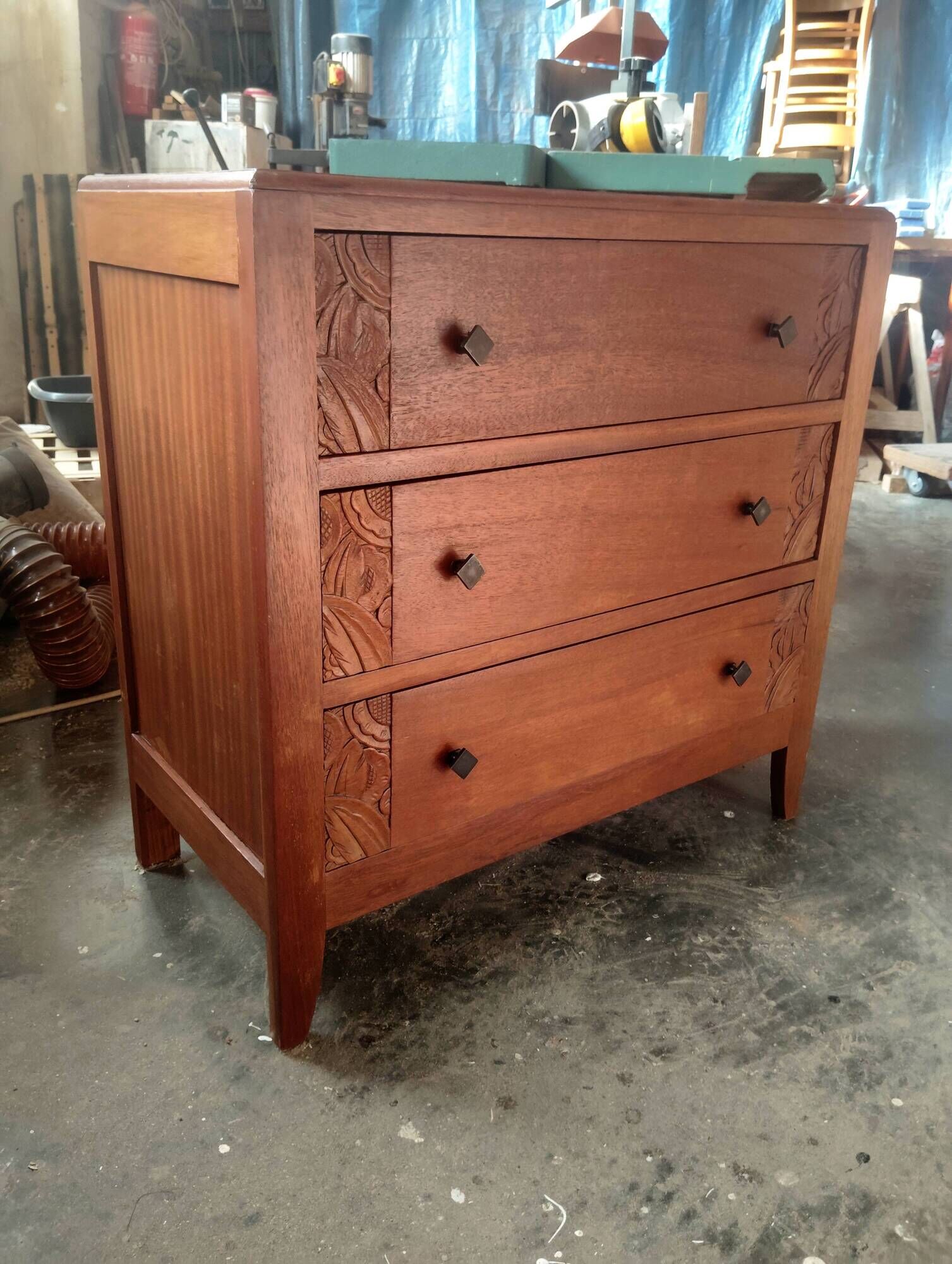 Small Art Deco chest of drawers