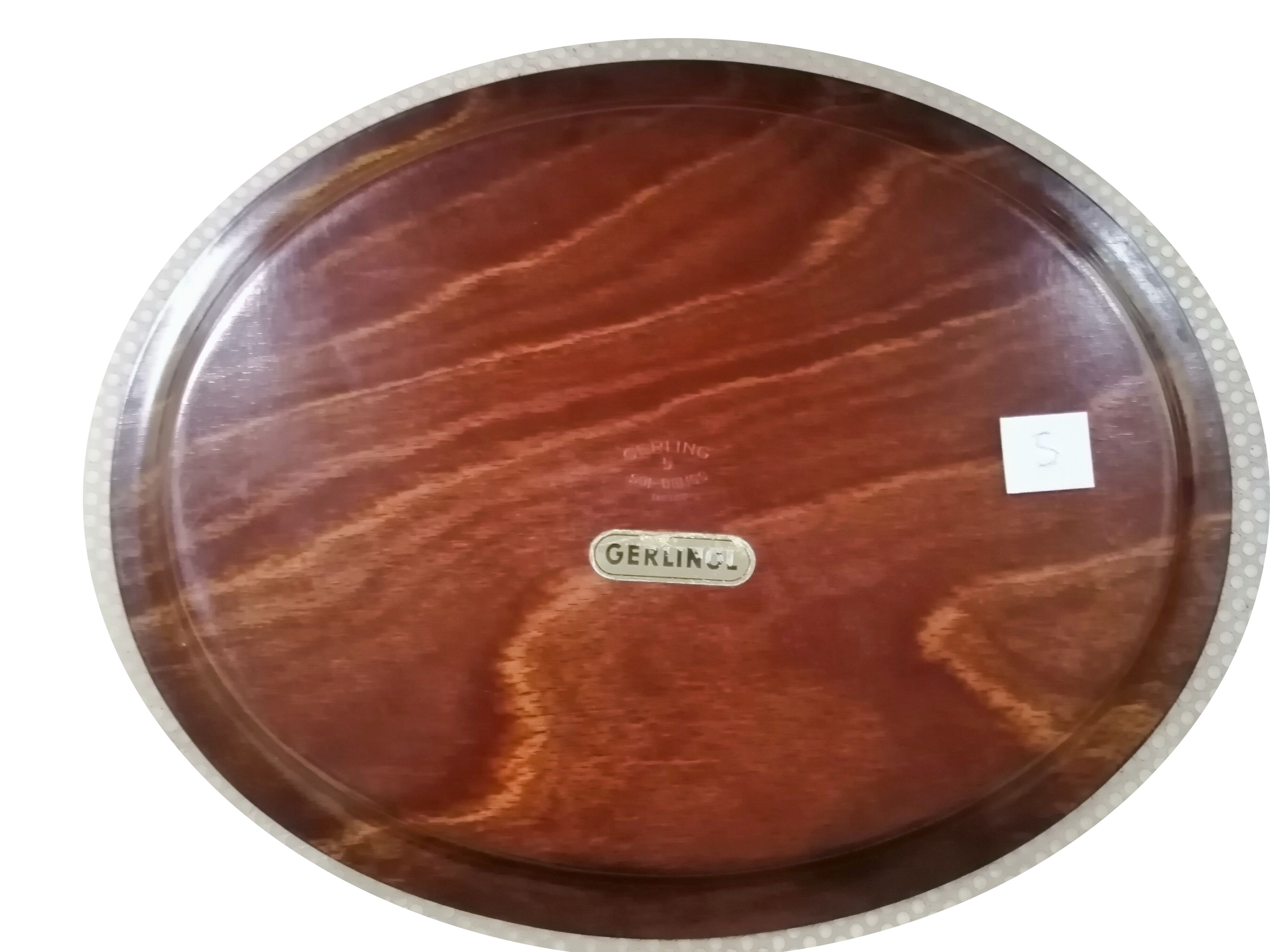 Scandinavian teak platter