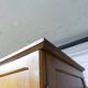 French wardrobe with tapered legs, 3 doors, 120cm hanging rail, new.