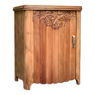 Art deco raw walnut jam maker