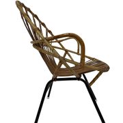 Rattan chair by Dirk van Sliedregt Rohe Noordwolde 1960 in the Netherlands