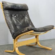 Ingmar Relling Siesta Lounge Chair in Leather, Norway, 1970s