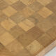 Rustic Vintage Brutalist Mid-Century Coffee Table in Oak