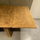 Table ferme poncée rallonges 260 cm
