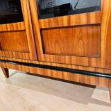 Biedermeier Bookcase, Cherry Veneer, South Germany 1820