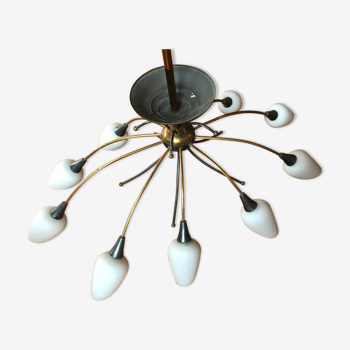 Sputnik style chandelier 50