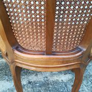 Caned armchairs in Louis XV style
