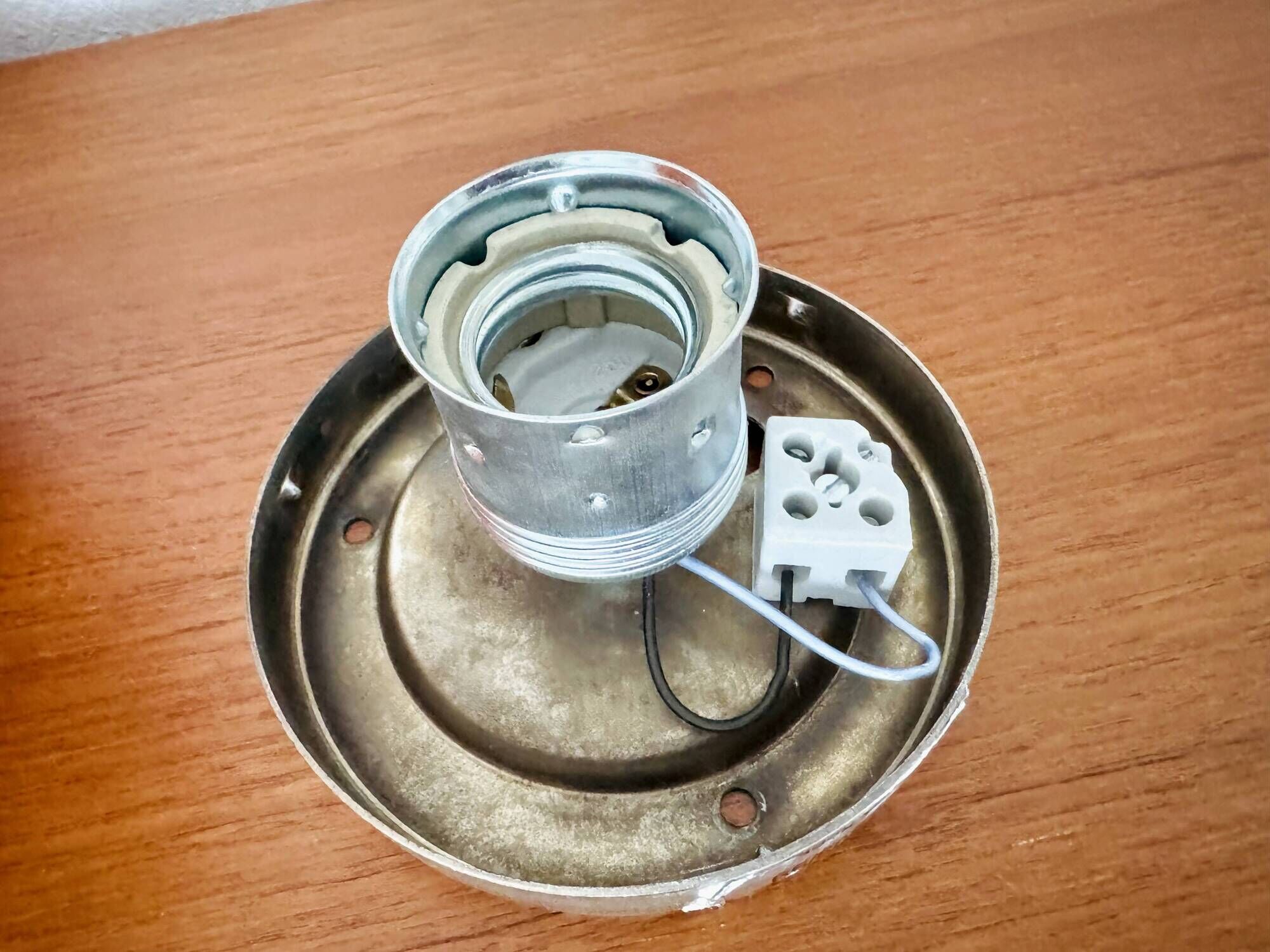 1970s XL Ufo Wall or Ceiling Lamp from Staff