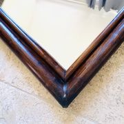 Miroir bois 37x60 cm, années 80