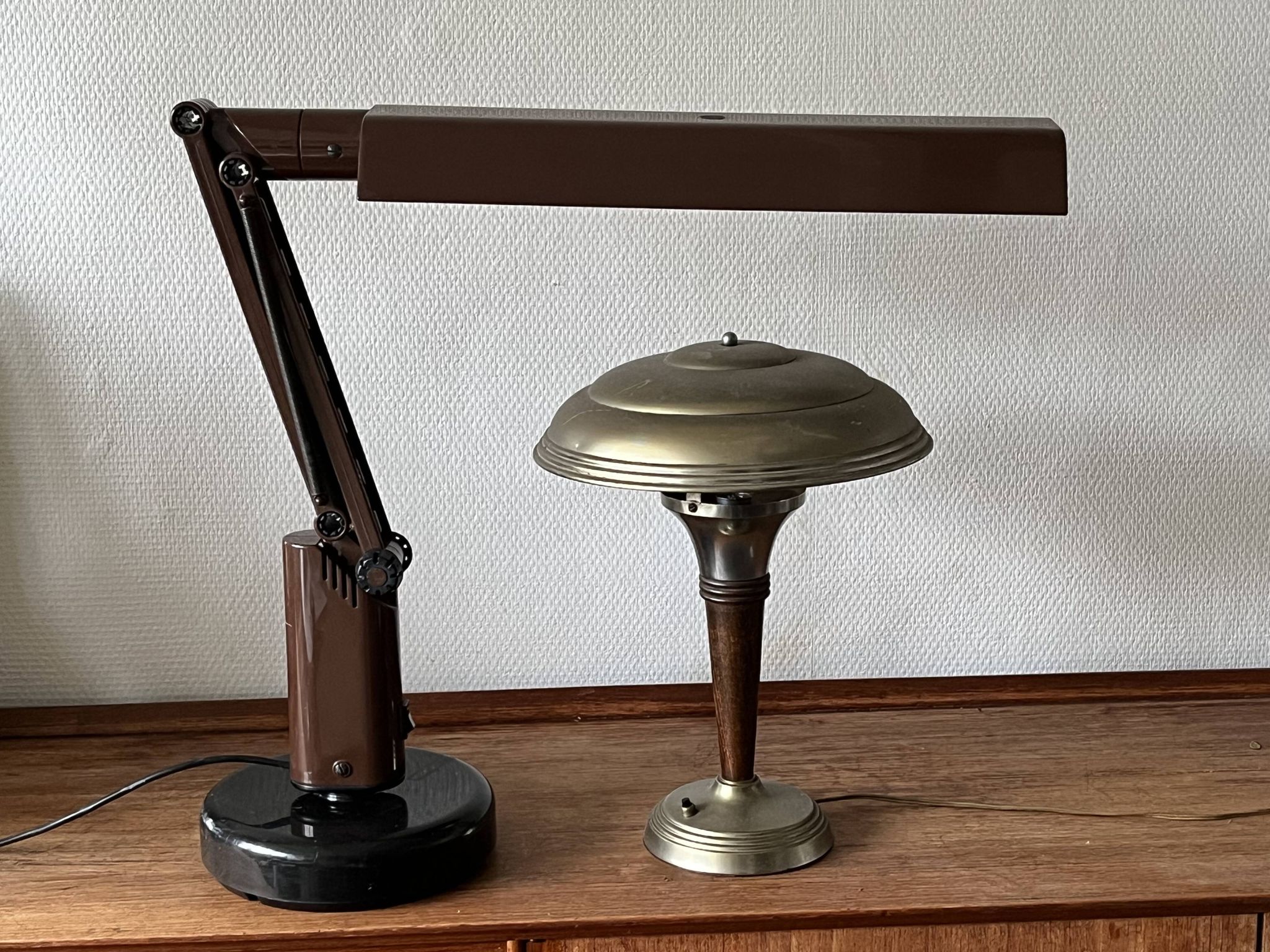 Large Swedish Desk Lamp from the 70s