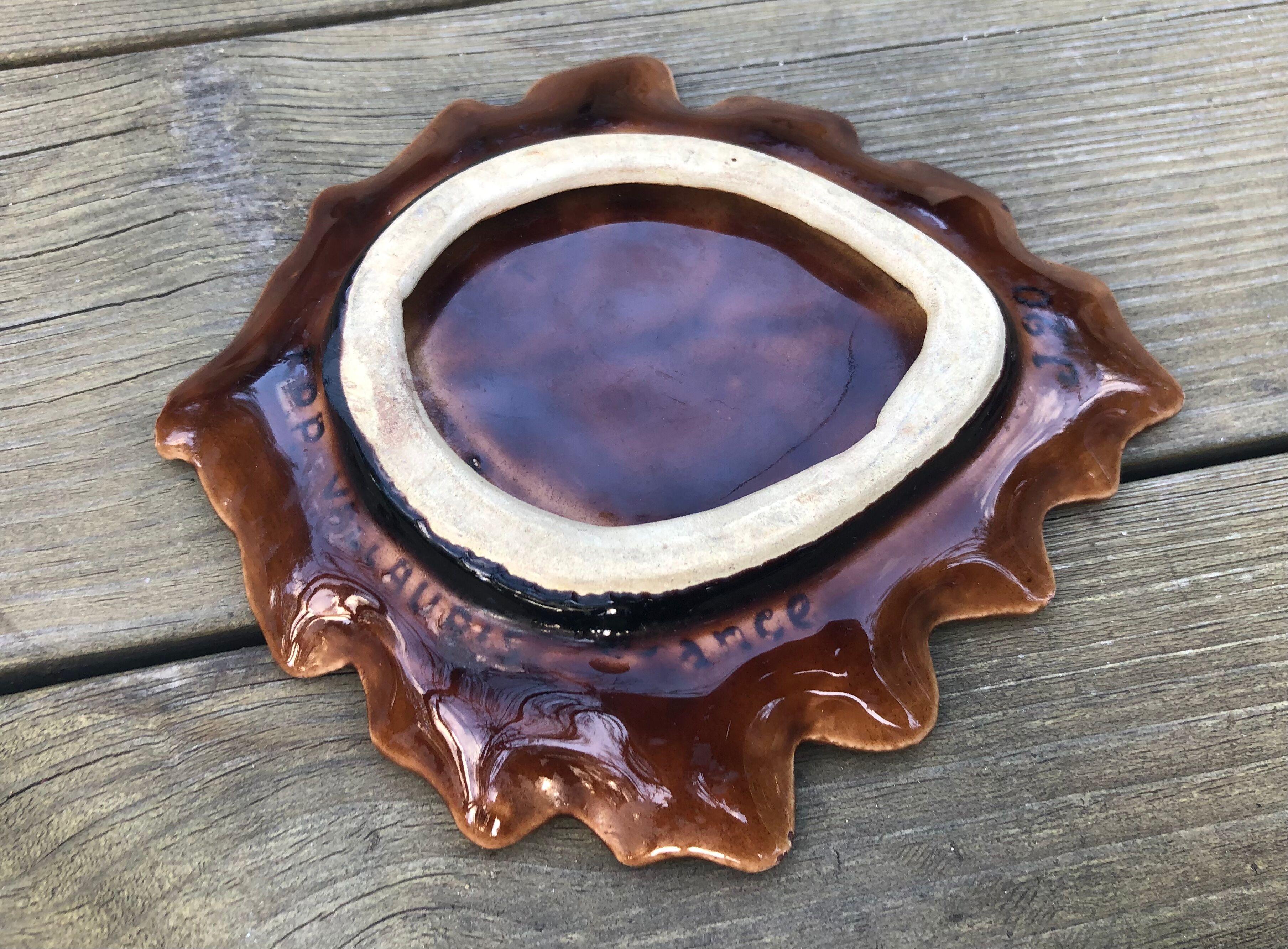 Empty pocket / ashtray Vallauris