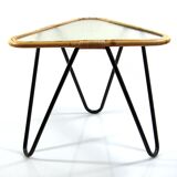 Dirk van Sliedrecht – Vintage 1950s Triangular Glass Table