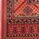 Tapis persan en laine rouge bordeaux Louis de Poortere 250x350cm
