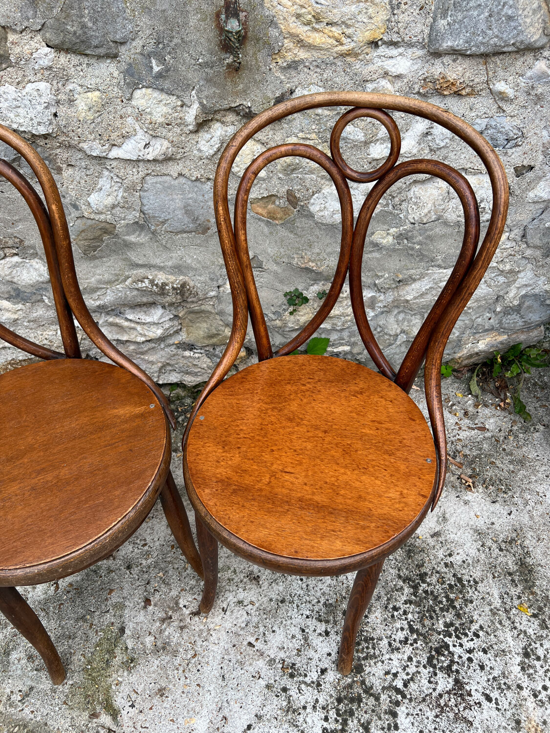 Chaises bistrot en bois Mobel Fabrik