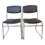 Chrome chairs