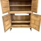 Vintage solid oak 'Depuydt' wardrobe