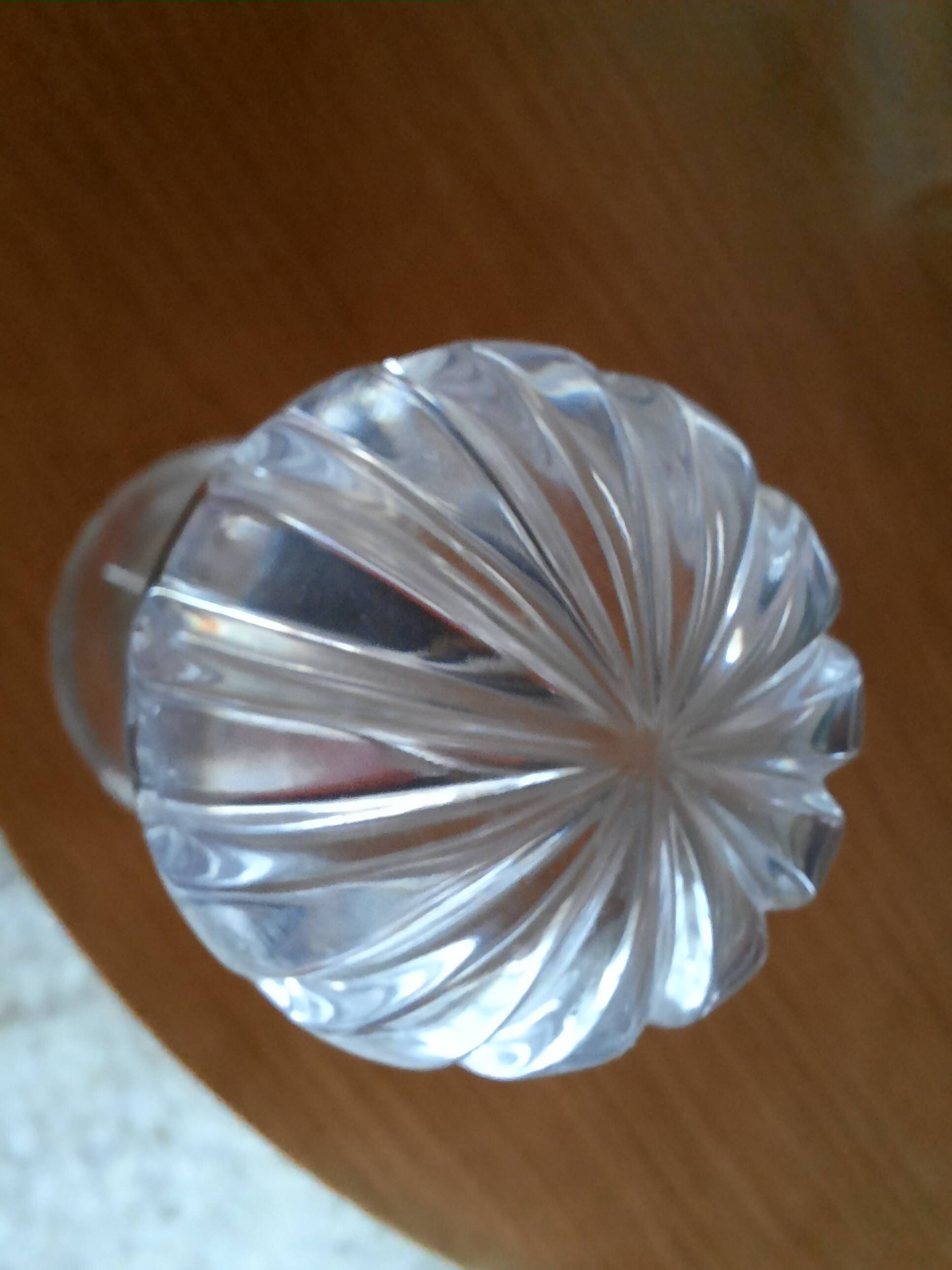 Hand engraved carafe