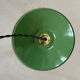 Old enameled metal lampshade