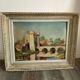 Walled city painting