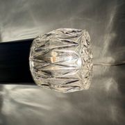 Mid-century double-headed glass and metal wall sconce, 1960, Italy