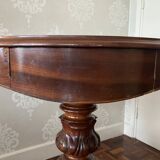 Small napoleon iii style pedestal table