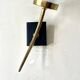 Paire d'appliques tulipe 1950