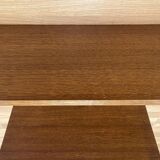 Set of oak shelves, 1950s design.