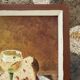 Nature morte à la charlotte, signé Van der Len