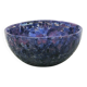 vintage large purple ceramic bowl