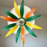Italian flower head floor lamp circa 1970
