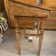 Desk desk in pitchpin early 20th century with drawer