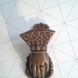 Ensemble de deux pince main à courrier Art Nouveau.