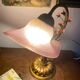 Vintage flower and foliage lamp, Italy, 1960s