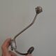 3 vintage metal hooks