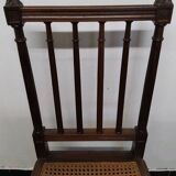 Ancienne Chaise Style Louis XVI Assise Cannée