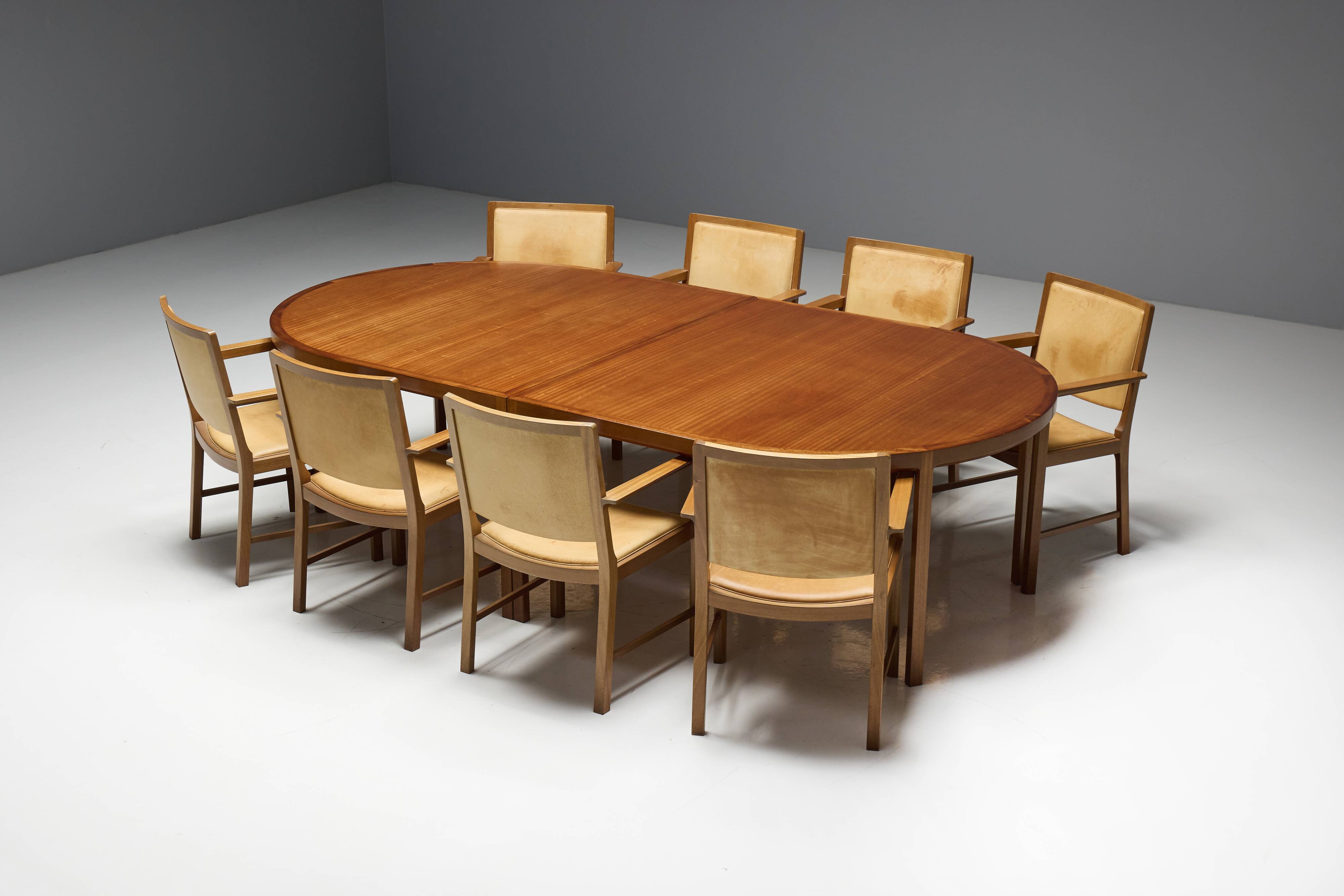 Scandinavian Modern Dining Table, Scandinavia, 1970s