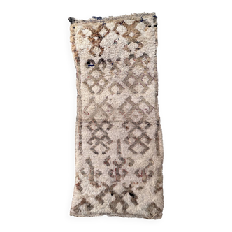 Talsint Beige Berber Rug - 180 x 78 cm