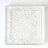 Empty pocket or square Nevada glass ashtray