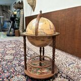 Classic Italian Zoffoli Floor Globe Bar