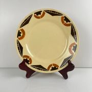 Duo d'assiettes à dessert Art Deco Badonviller, 1920/1930