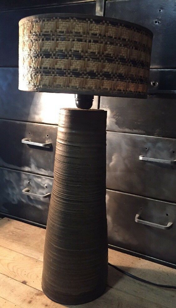 Lampe en céramique de Dour Thérèse Bataille