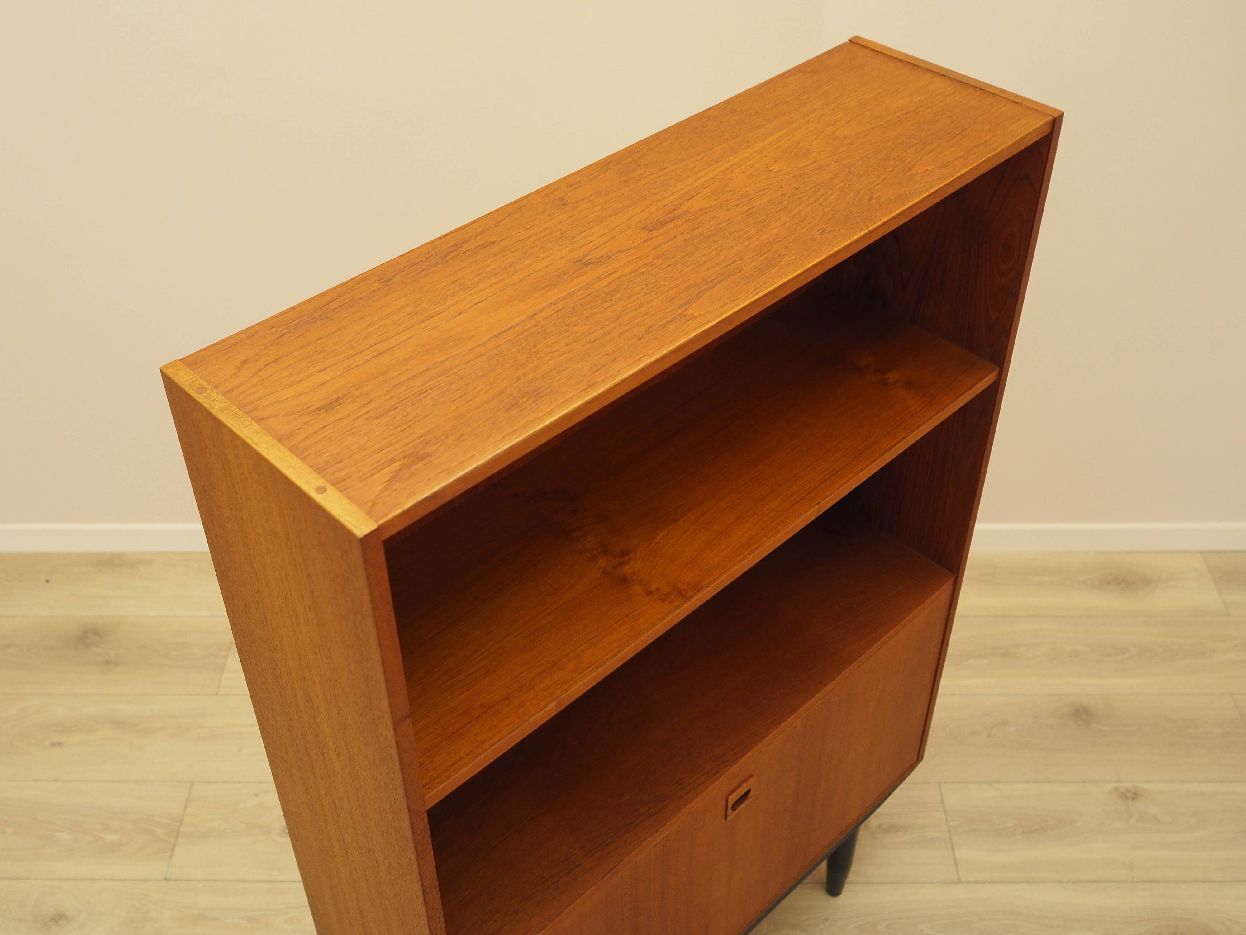 Teak bookcase, Danish design, 1970s, made in Denmark