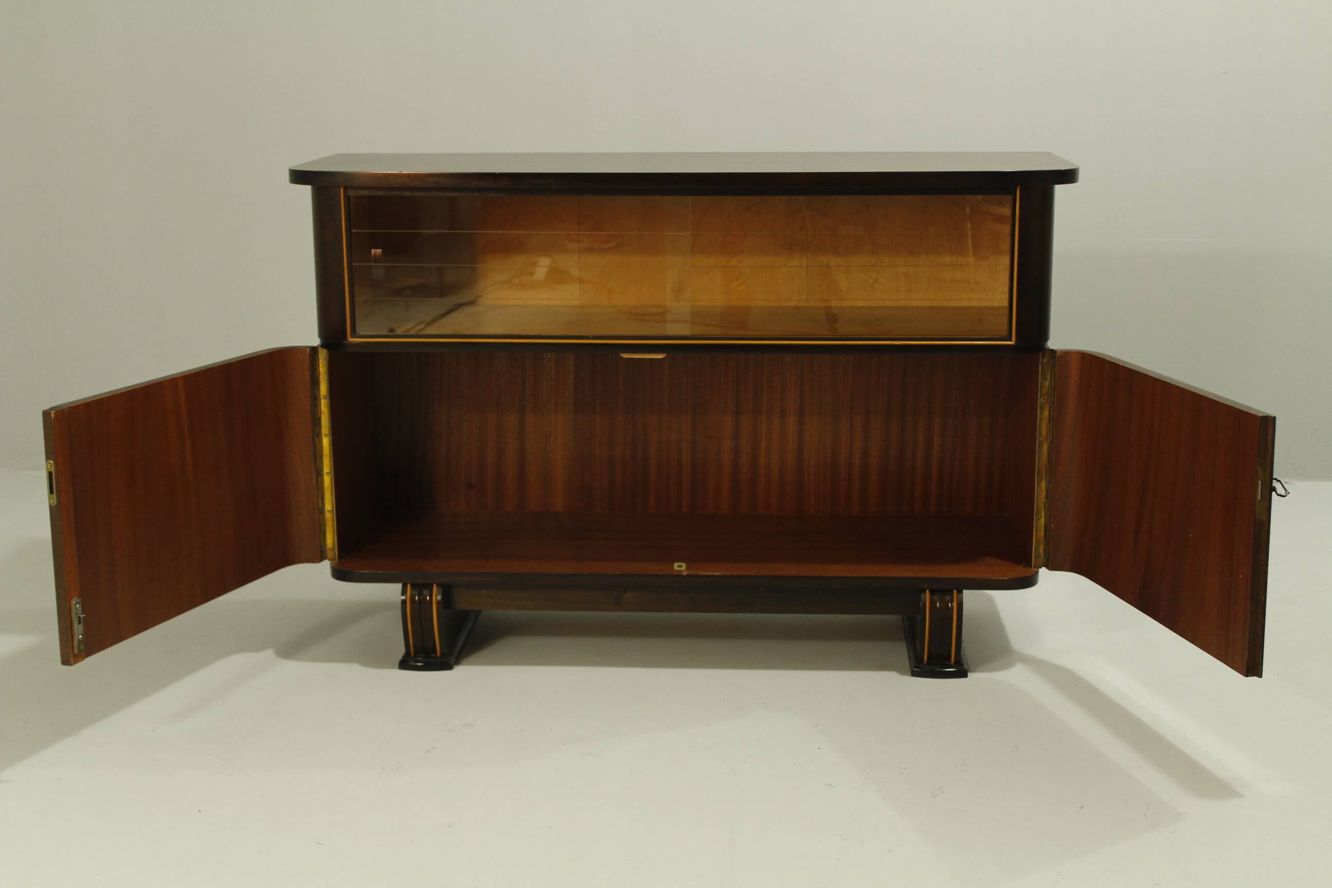 Sideboard with Display Cabinet by Schwaco-Möbel-Werk, Herford, Germany 1960
