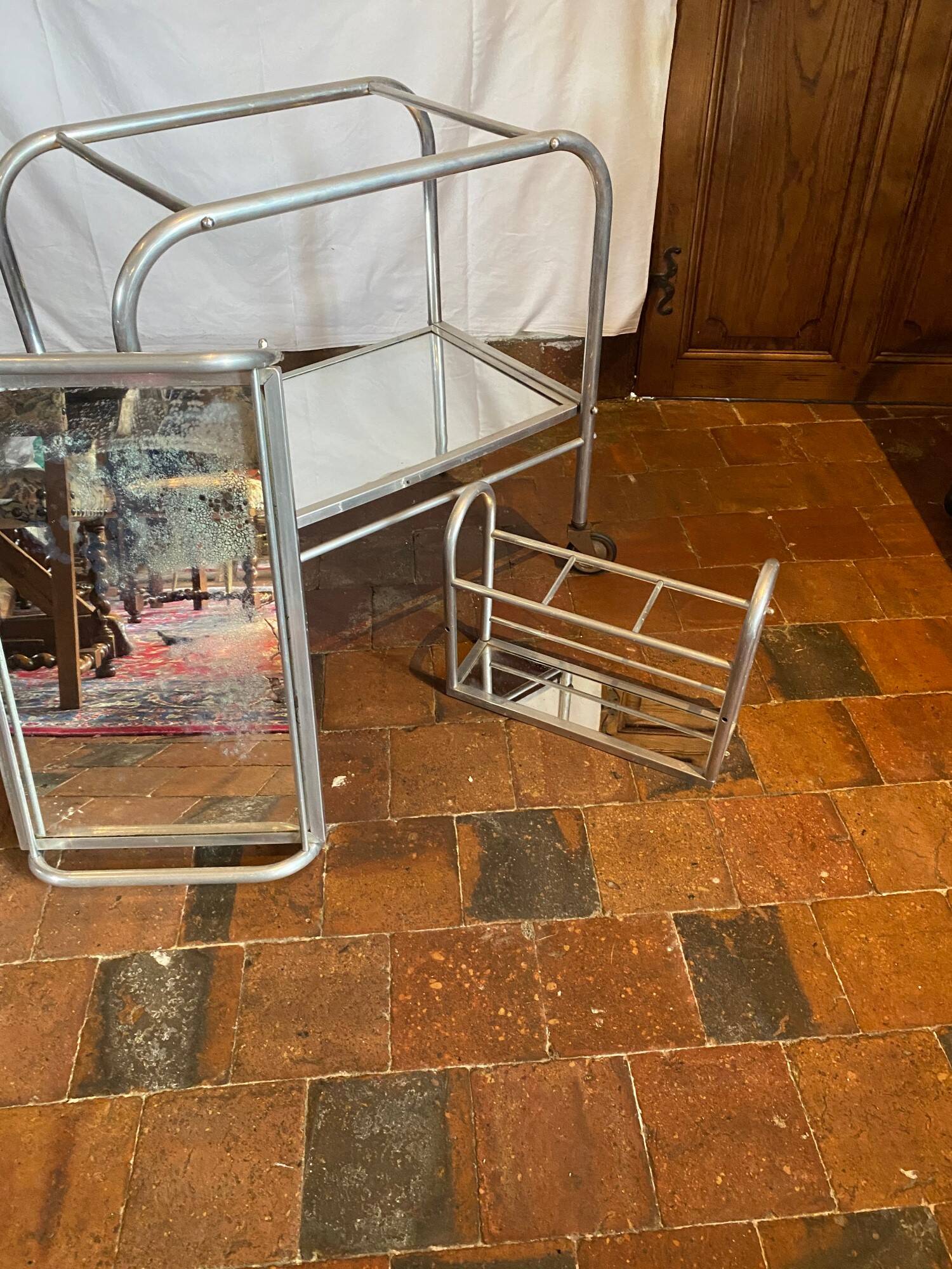 Desserte roulante années 50