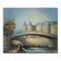 Michel Pabois : Paris, vue sur la Conciergerie depuis les quais, huile sur toile originale signée
