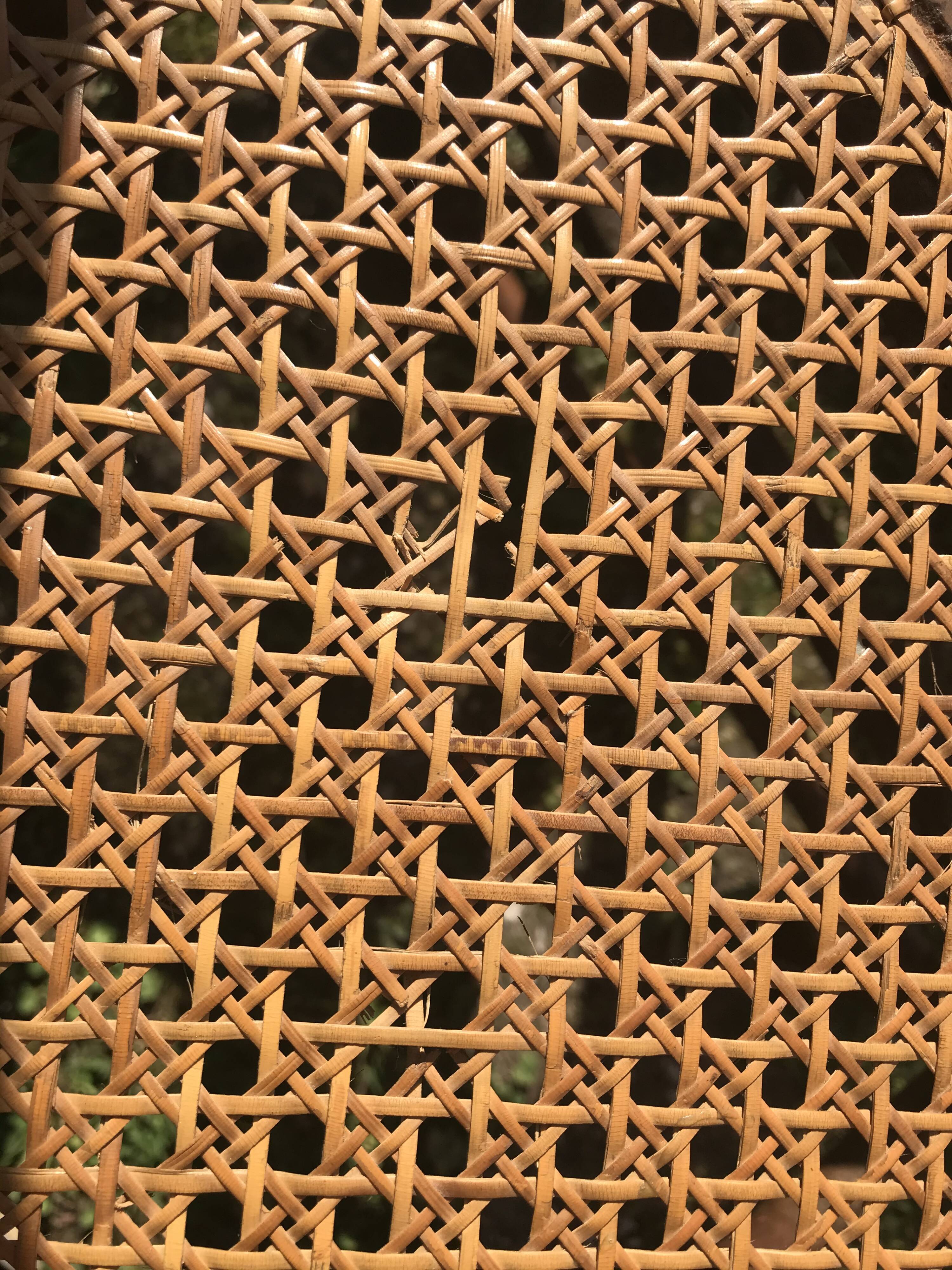 Suite of 8 Louis Philippe canne chairs