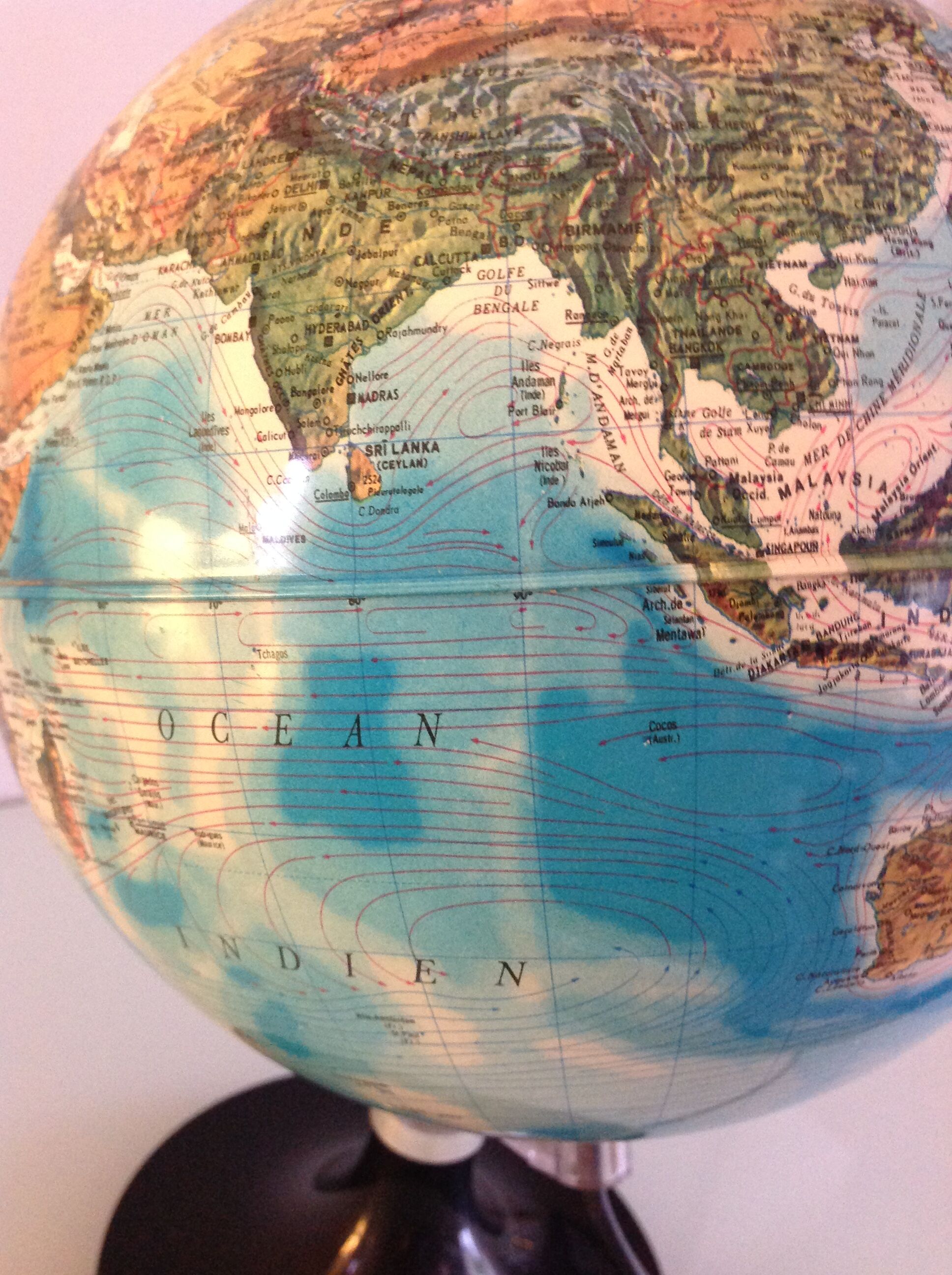 Light globe nova rico vintage 70s